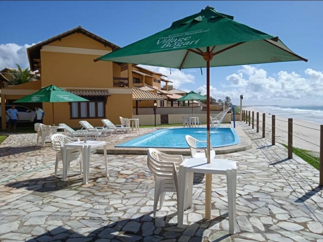 Casa Em Condominio, Beira Mar E Piscina Barra De Sao Miguel - Maceio- Al Bagian luar foto