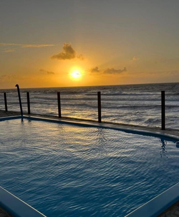 Casa Em Condominio, Beira Mar E Piscina Barra De Sao Miguel - Maceio- Al Bagian luar foto