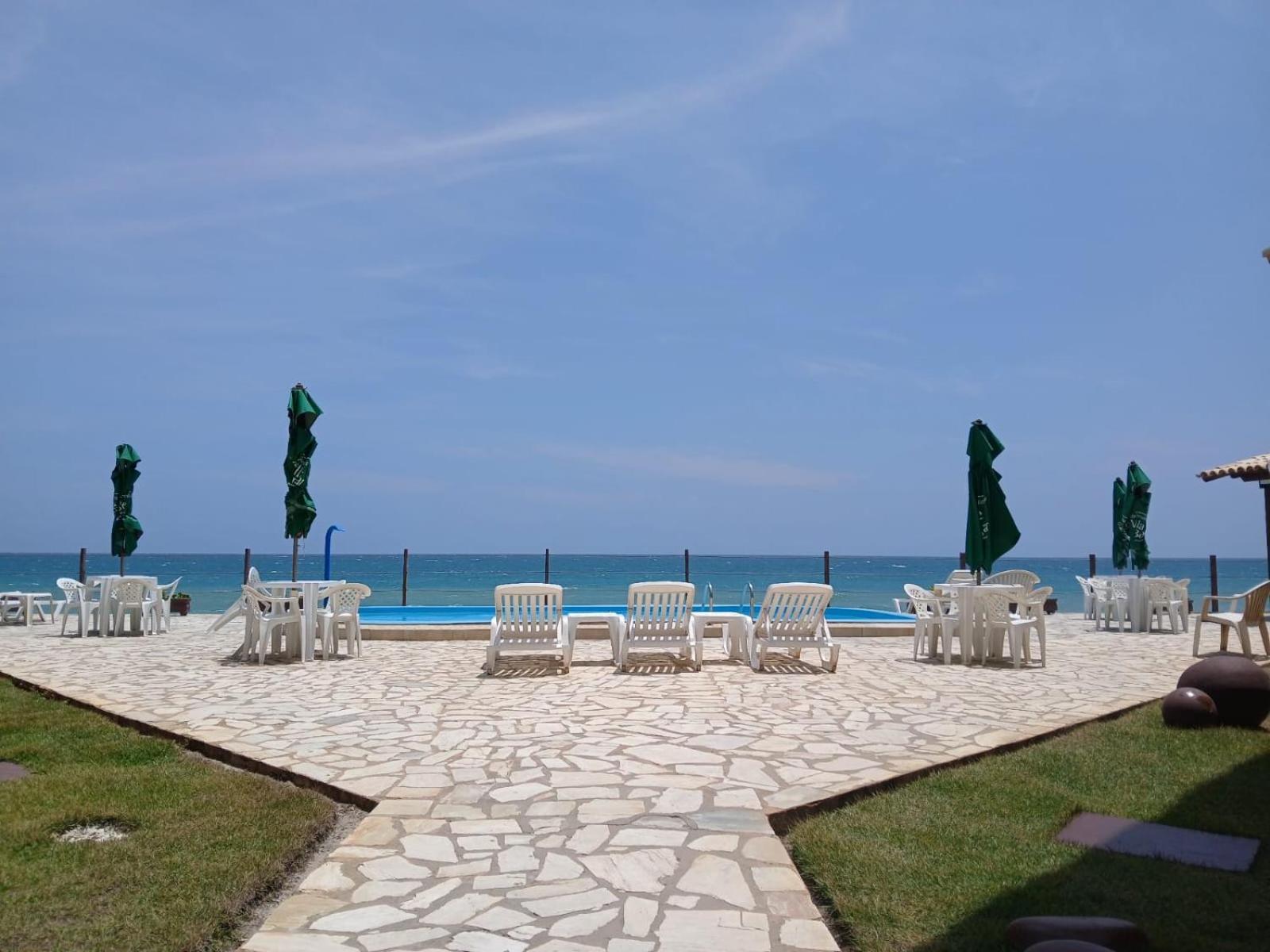 Casa Em Condominio, Beira Mar E Piscina Barra De Sao Miguel - Maceio- Al Bagian luar foto